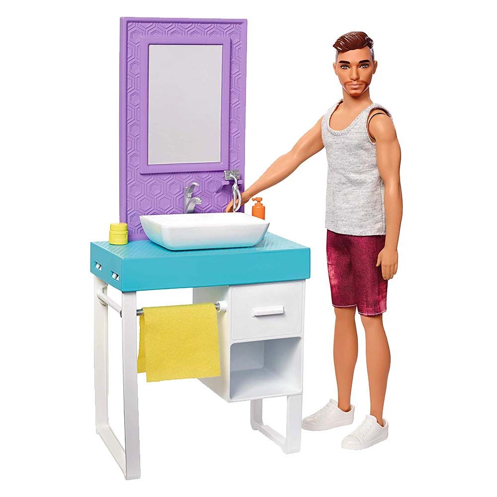 Barbie ken sales doll set