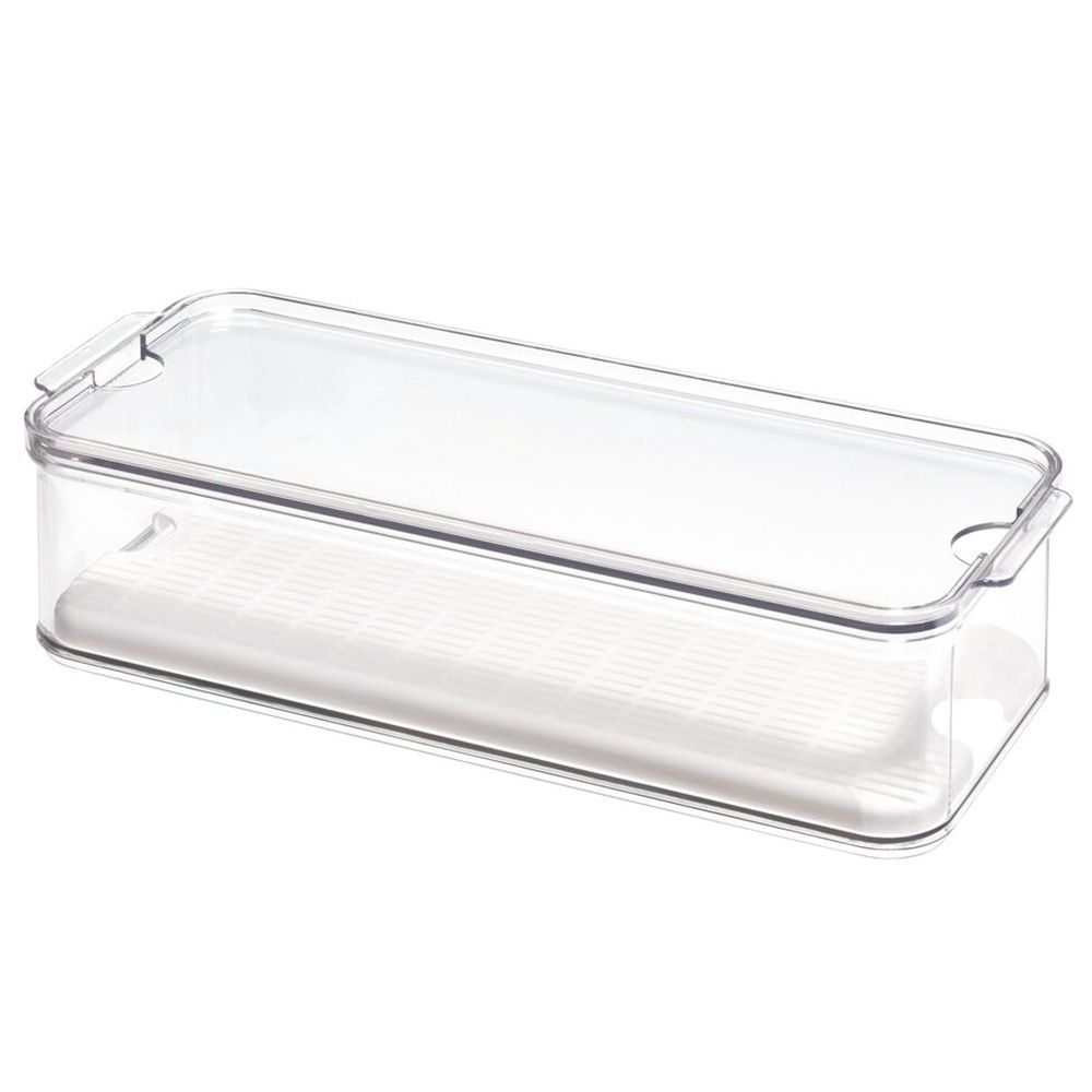 iDesign Crisp Refrigerator Bin - Clear