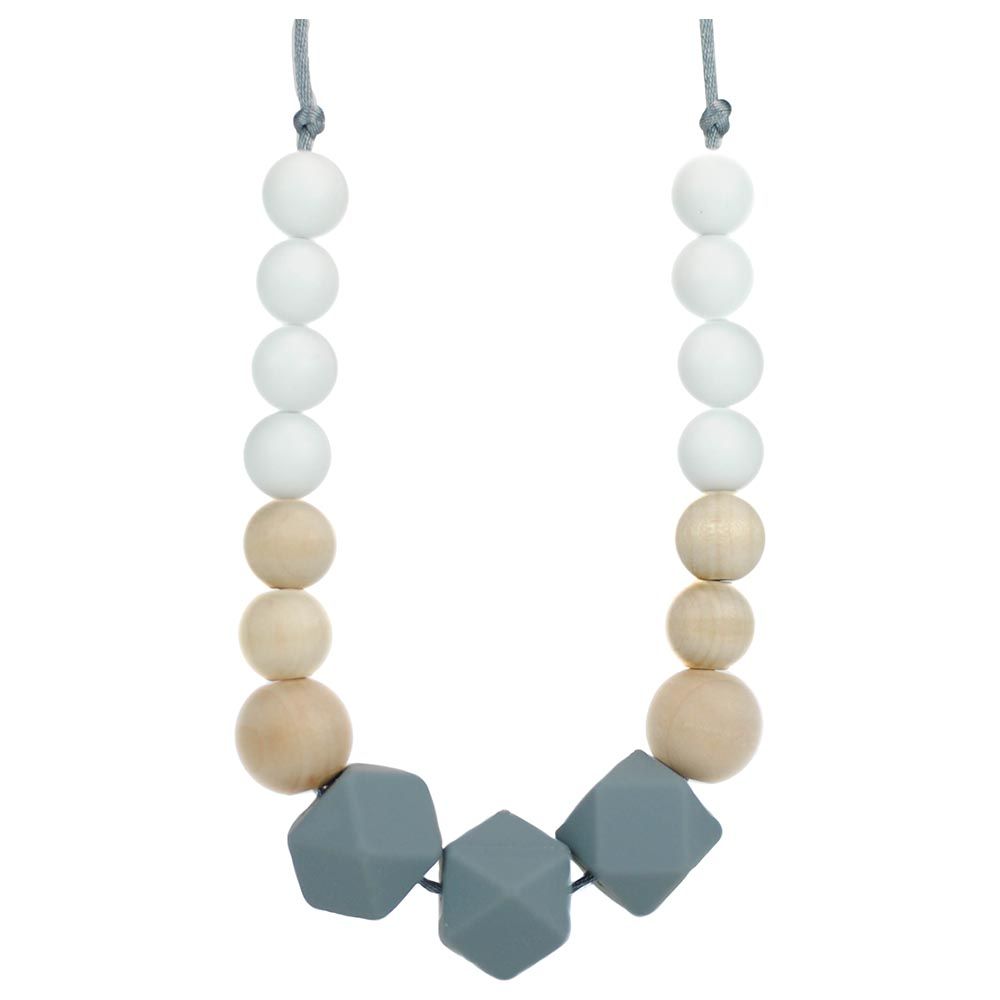 Silver store teething necklace