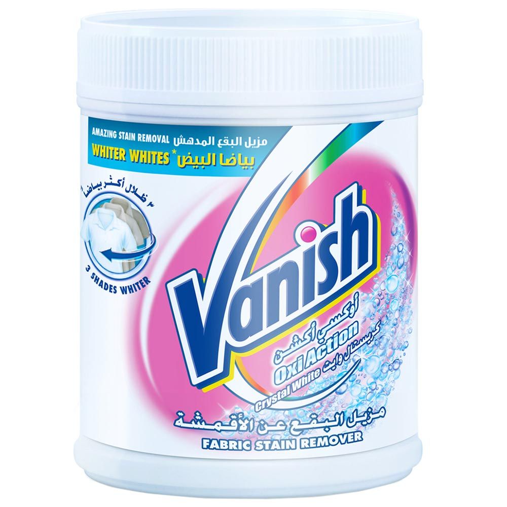 Vanish - Stain Remover Oxi Action Crystal White 900g