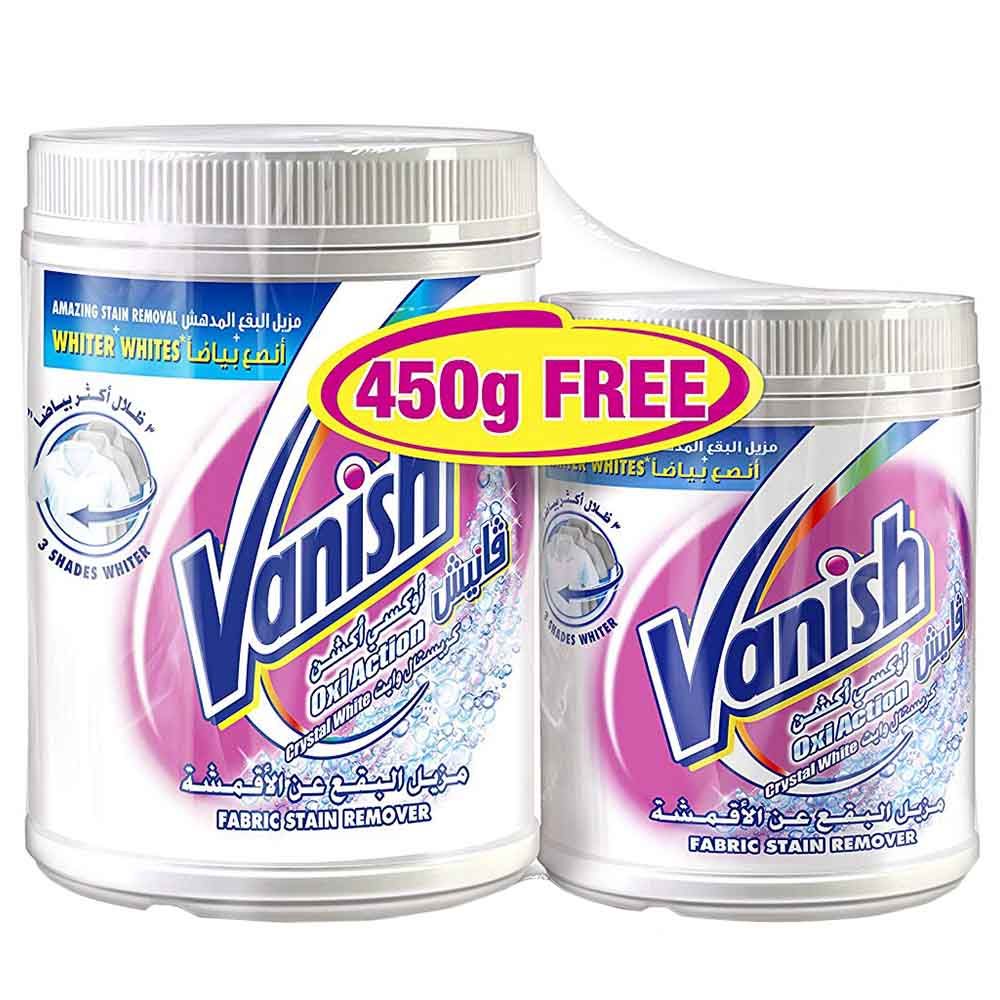 Buy Vanish Oxi Action Crystal White Stain Remover Powder for