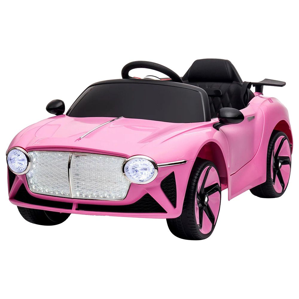 Amsham Bentley Style Electric Kids Rideon Car Pink 12V