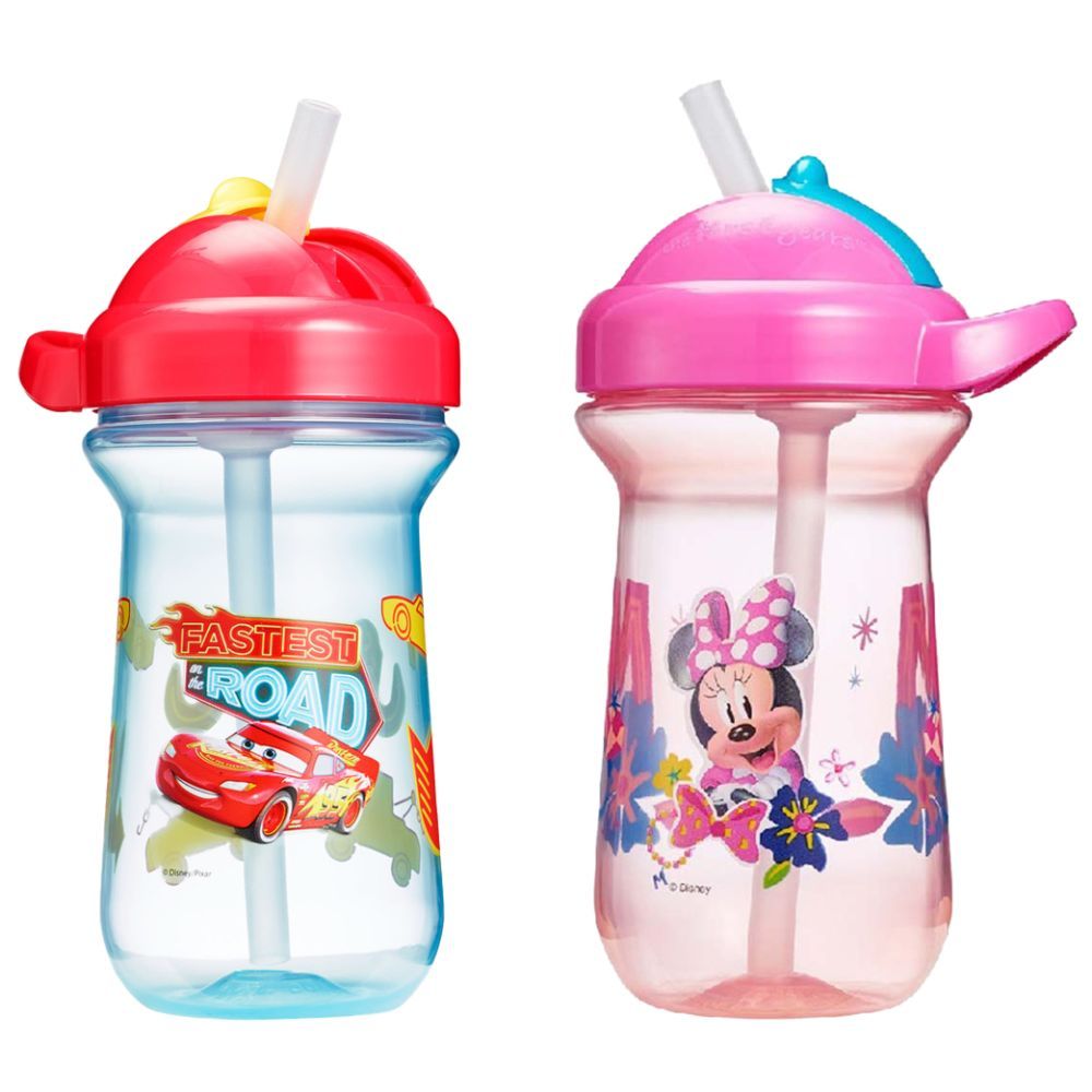  The First Years Plastic Disney Take & Toss Sippy, 10 Ounce, 3  Pack Cars : Baby