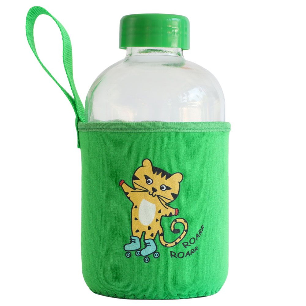 Kids glass sales water bottle