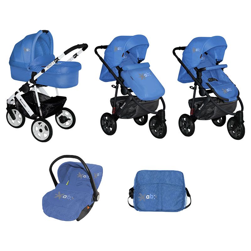 Blue hot sale air stroller