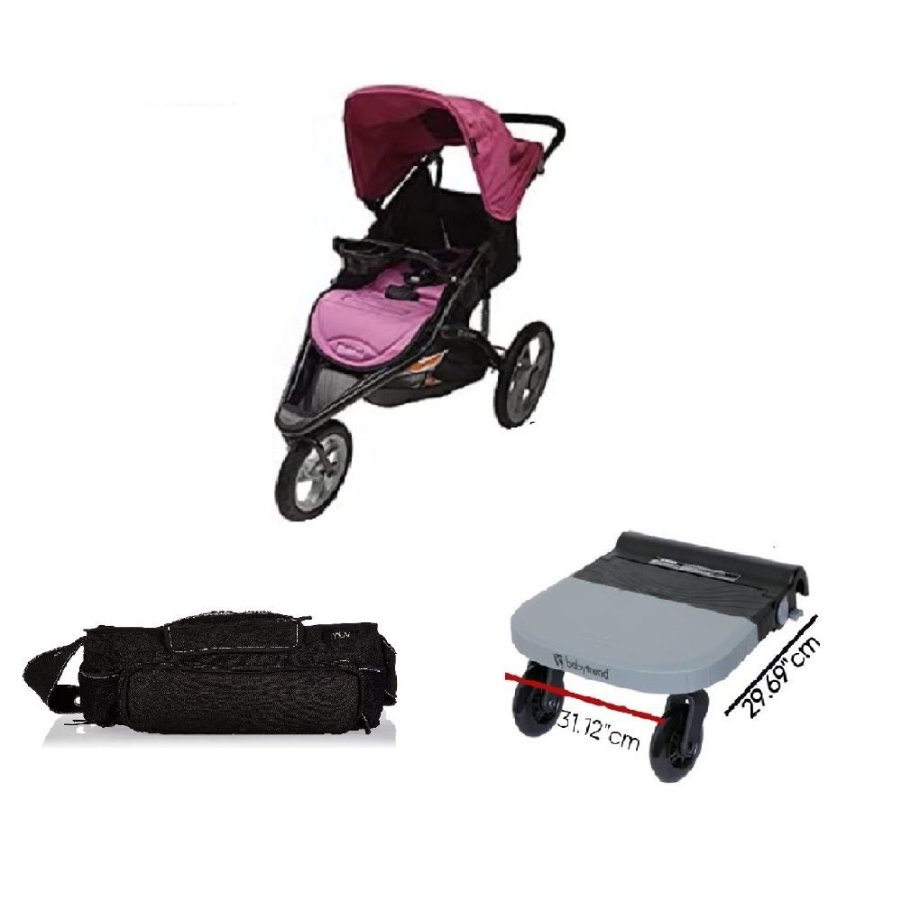 Jogging stroller pink best sale