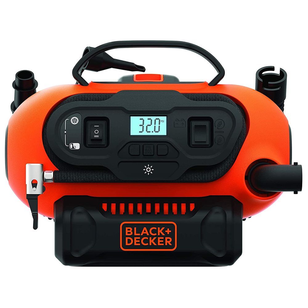 Buy Black+Decker 12V Black & Orange Automatic Vacuum Cleaner for
