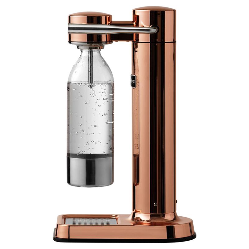 Aarke Sparkling Seltzer Soda Water Maker w Bottle Copper Buy