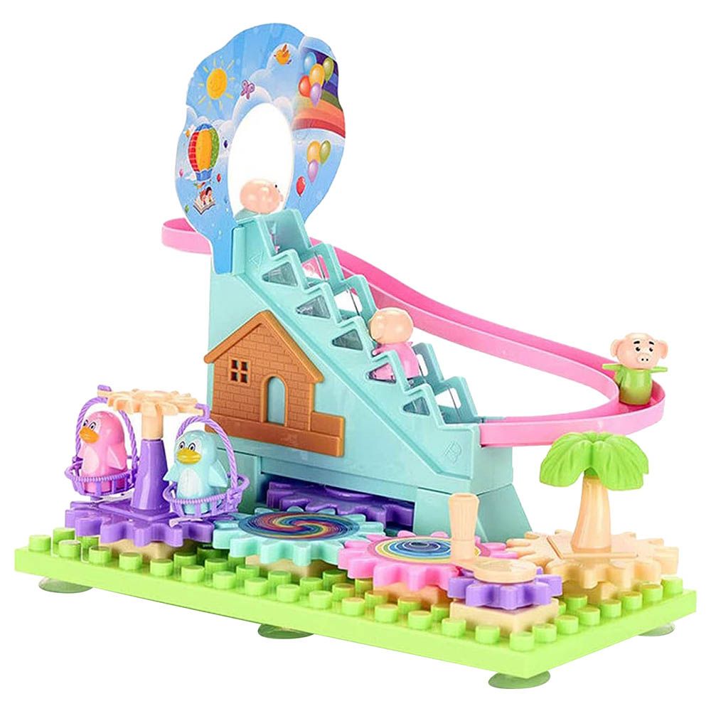 Penguin roller 2024 coaster toy