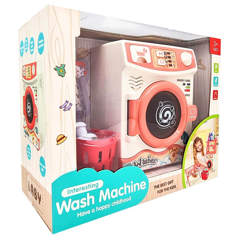 PlayGo Washing Machine Kitchen Toys Kids Children Play House Washing  Machine for Fun Kids Toy Perfect For Your Little One 3 years & Up