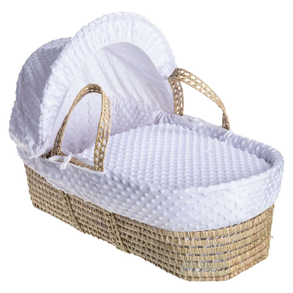 Clair de lune moses basket hot sale stand white