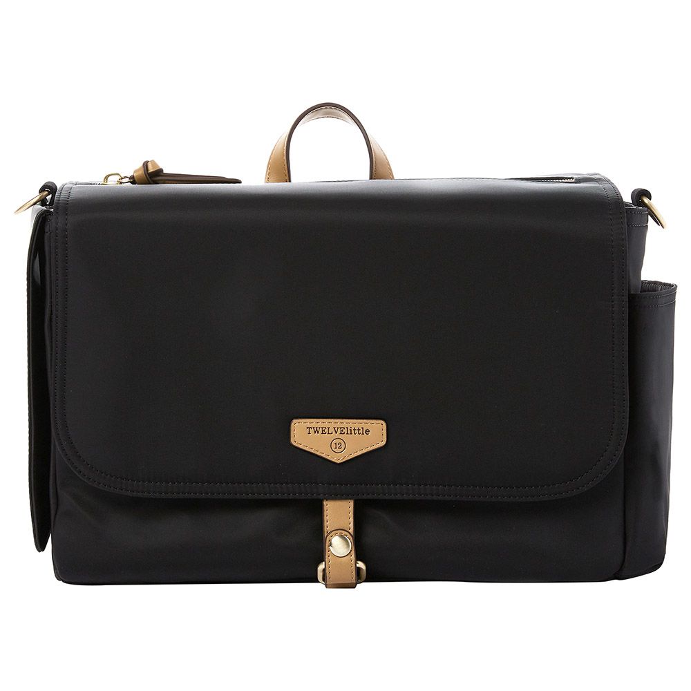 Black and tan outlet changing bag