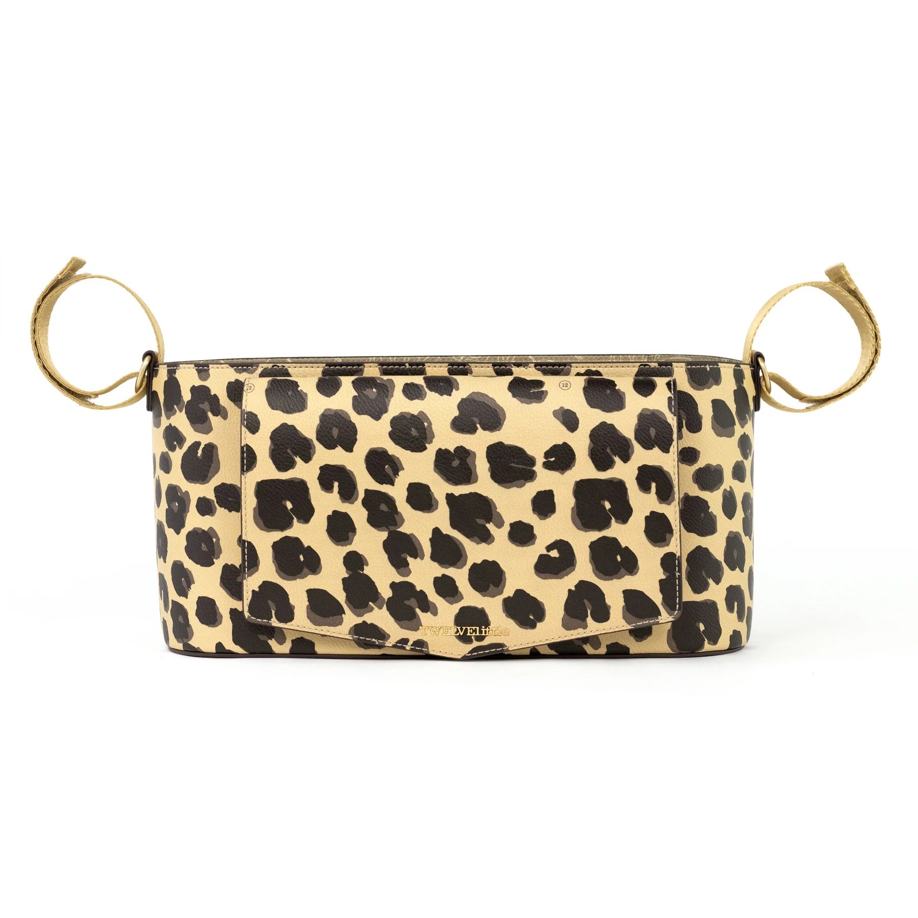 TWELVElittle Luxe Diaper Clutch in Leopard