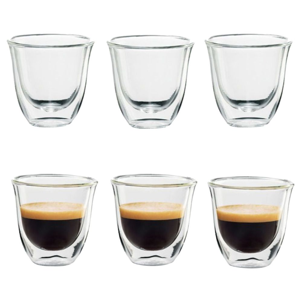 Buy Double Wall Glass Mug With Glass Lid 350 ML, 1CHASE