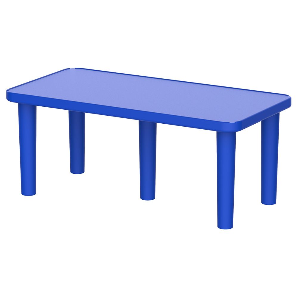 Plastic table hot sale 6 seater