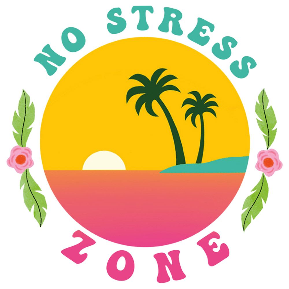 No stress' Sticker | Spreadshirt