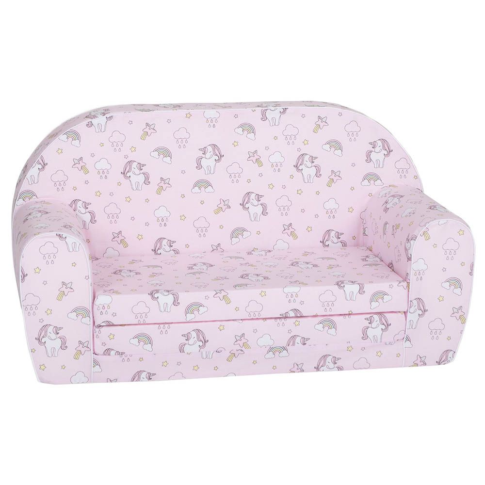 DELSIT Sofa Bed Pink Unicorns Buy at Best Price from Mumzworld