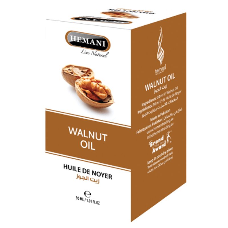 Hemani Live Natural - Walnut Oil - 30ml – Triple Traders