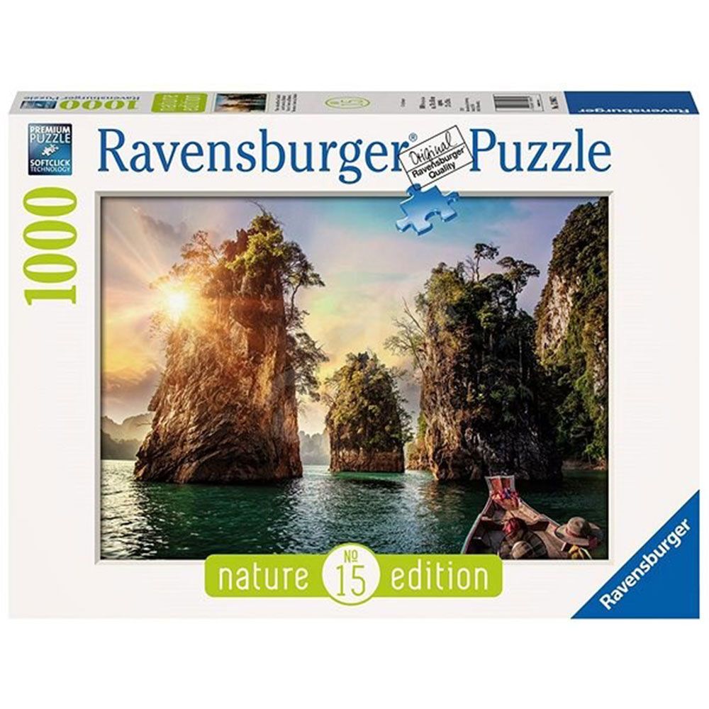 PUZZLE ravensburger CROAZIA mediterranean places 1000 PEZZI 70 x 50 cm  HIGHLIGHTS