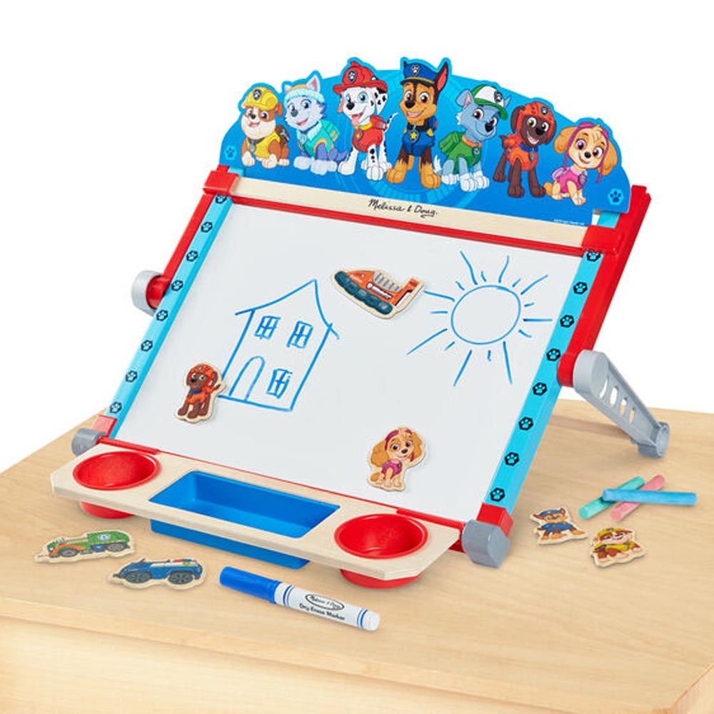 melissa and doug tabletop art easel