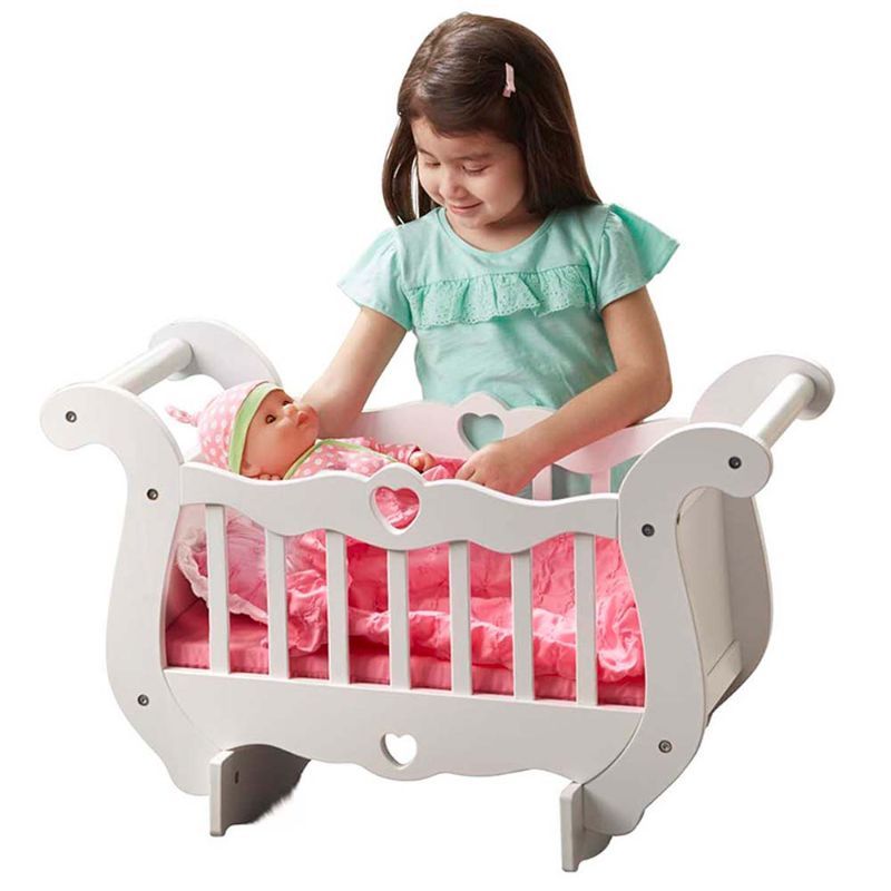 melissa and doug baby doll bed