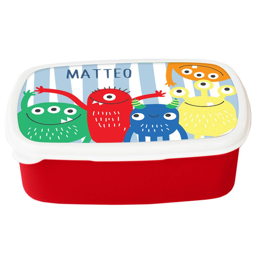 Lunch & snack box set: Monsters, Kids lunch box set