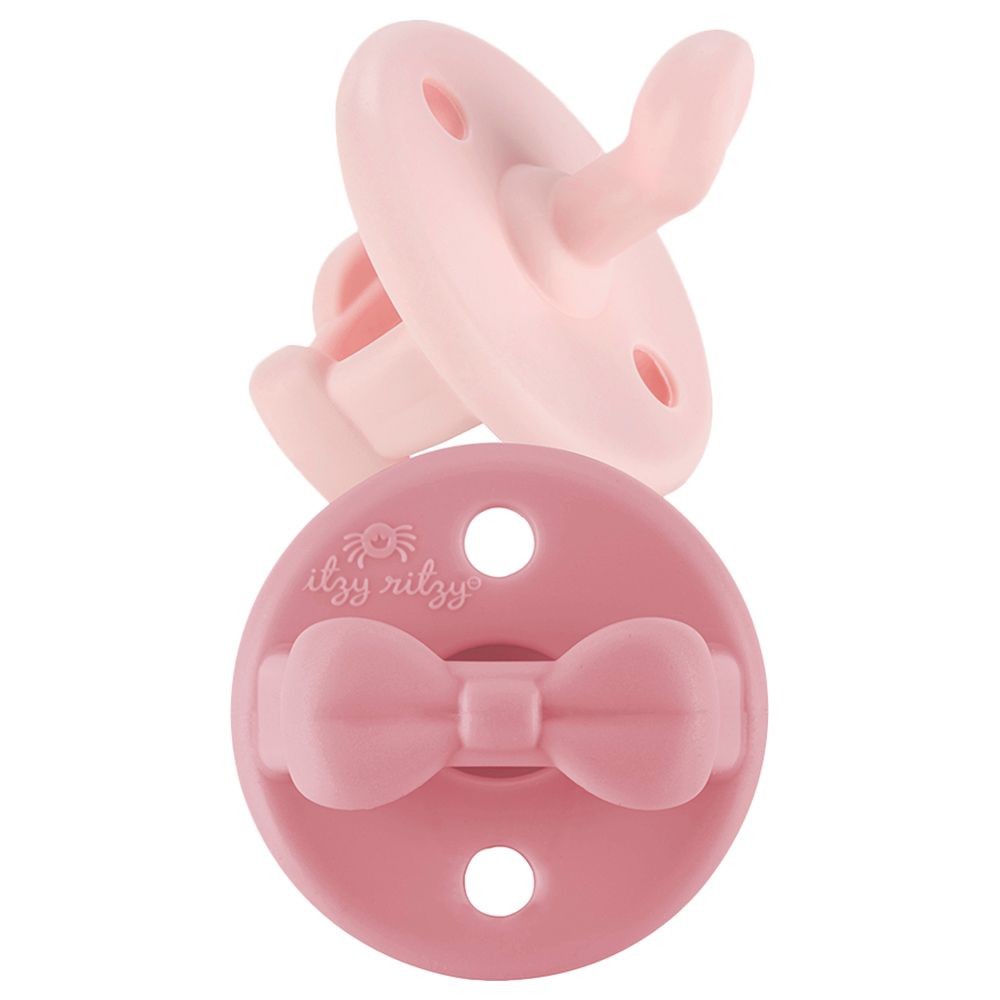 Chicco PhysioForma Soft Silicone Pacifier - Pink 0-6M 2pc