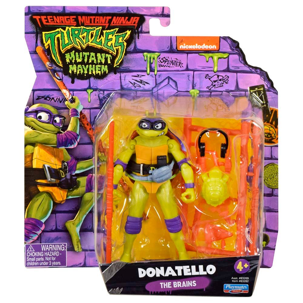 Playmates Toys TMNT Donatello The Brains Basic Figure