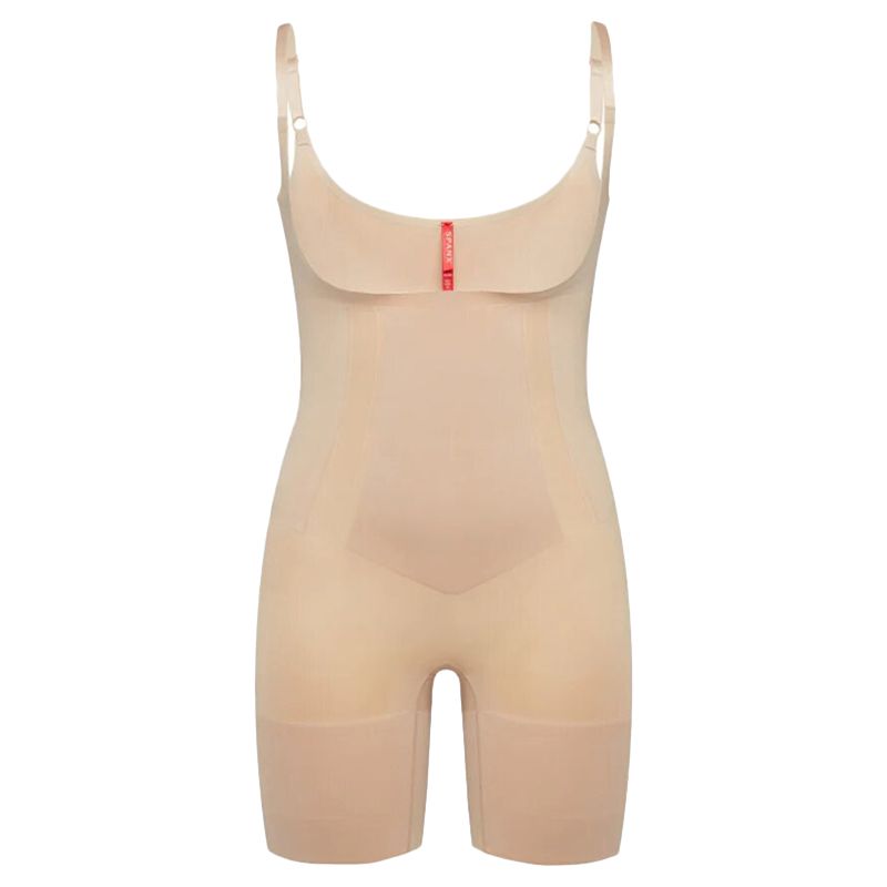 Spanx OnCore High-Waisted Mid-Thigh Short Nude
