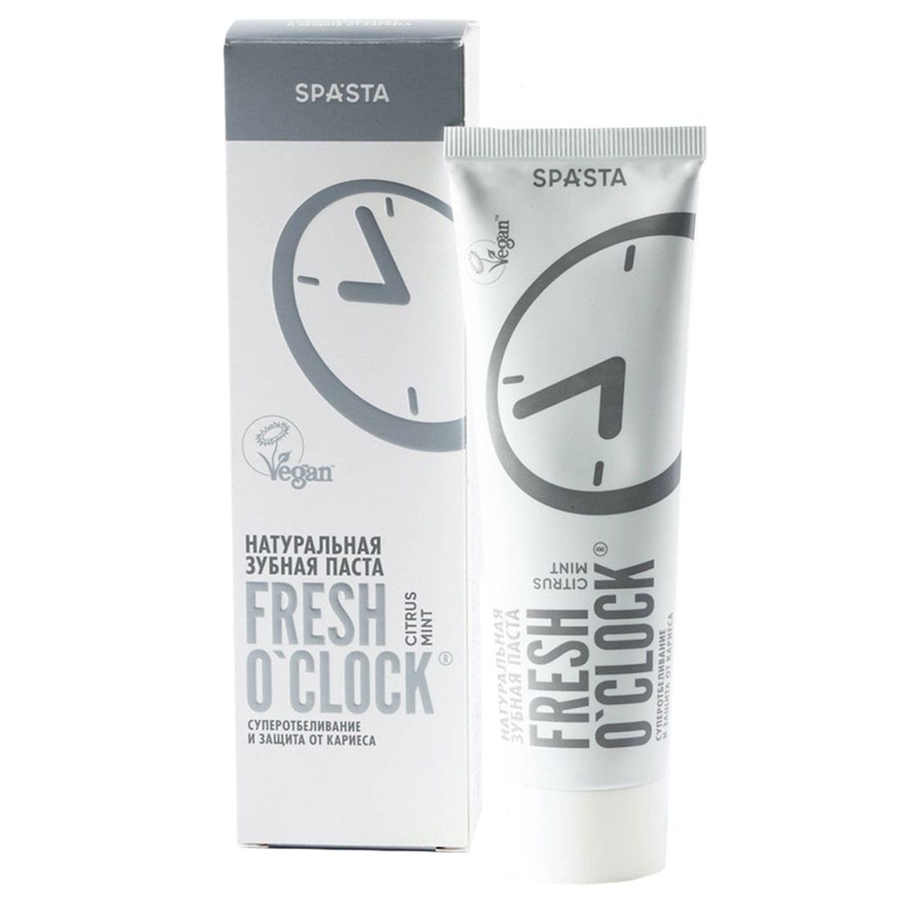 Spasta - Fresh O'Clock Citrus Mint Natural Toothpaste 90ml