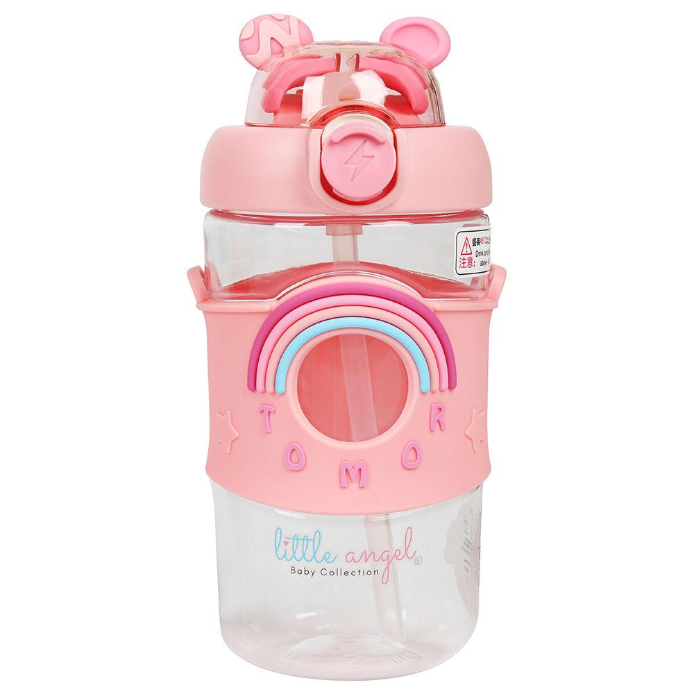 Little Angel - Kids Water Bottle - 480ml - Light Pink
