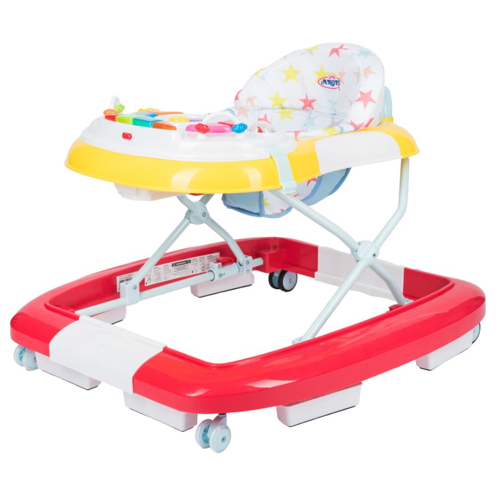 Little Angel - Baby Walker Jumper Bouncer With Game Panel - Yellow