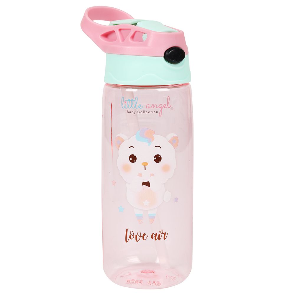 Little Angel - Kids Water Bottle - 480ml - Light Pink