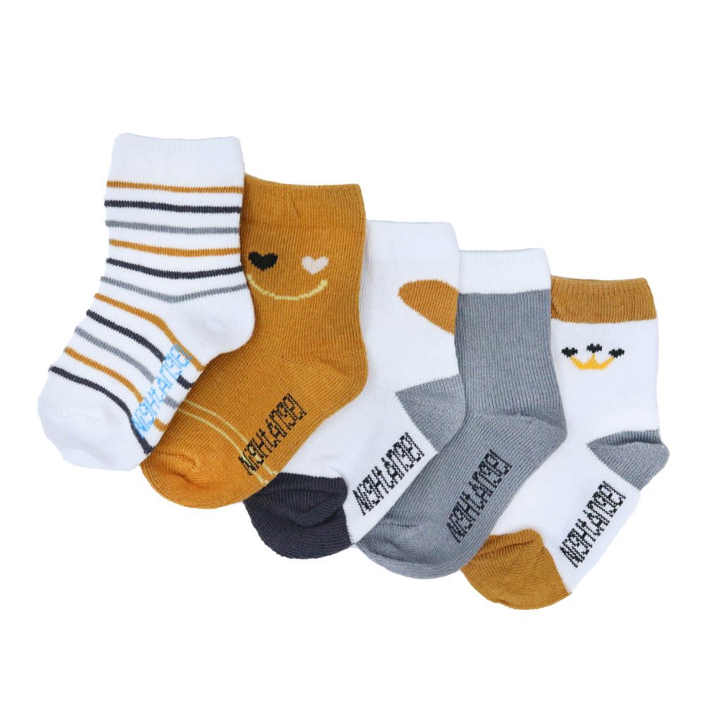 Beige cheap baby socks