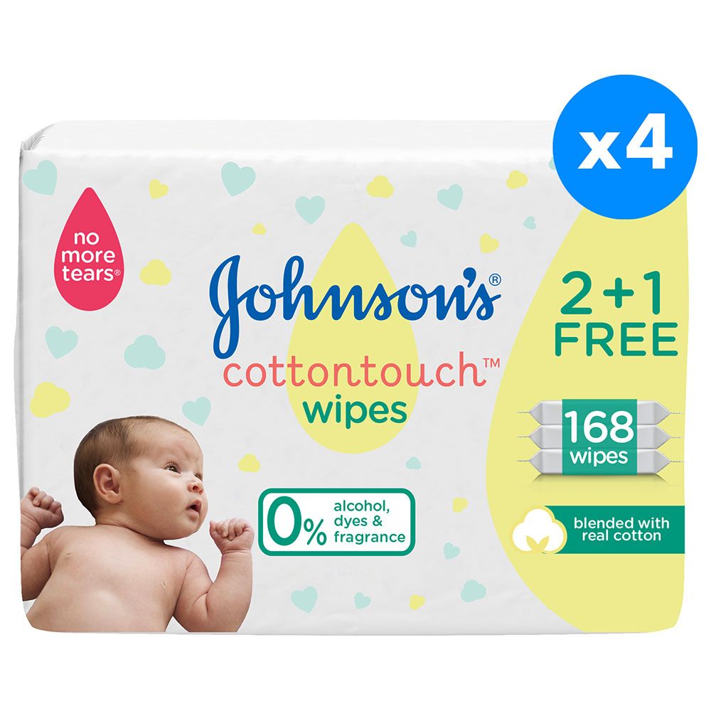 Johnson and johnson deals cotton touch wipes