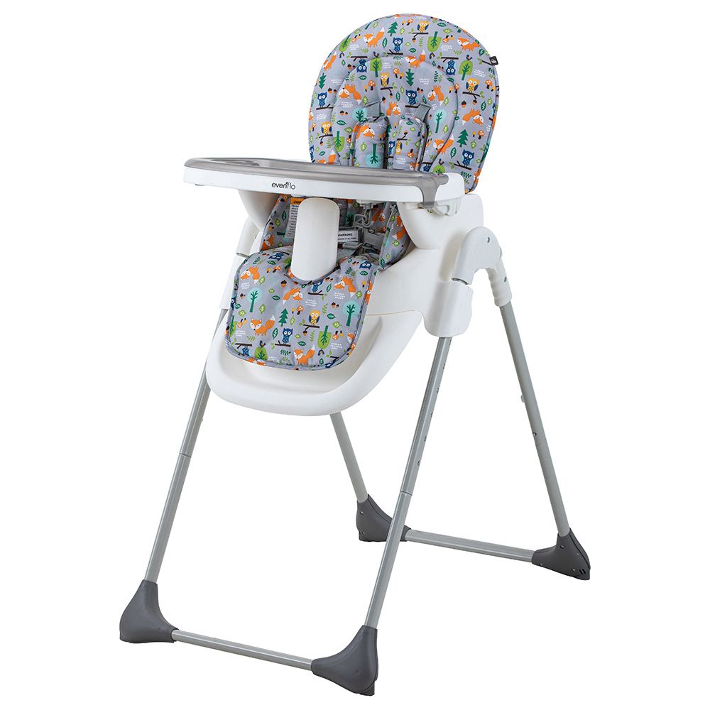 Evenflo Fava Compact High Chair Grey