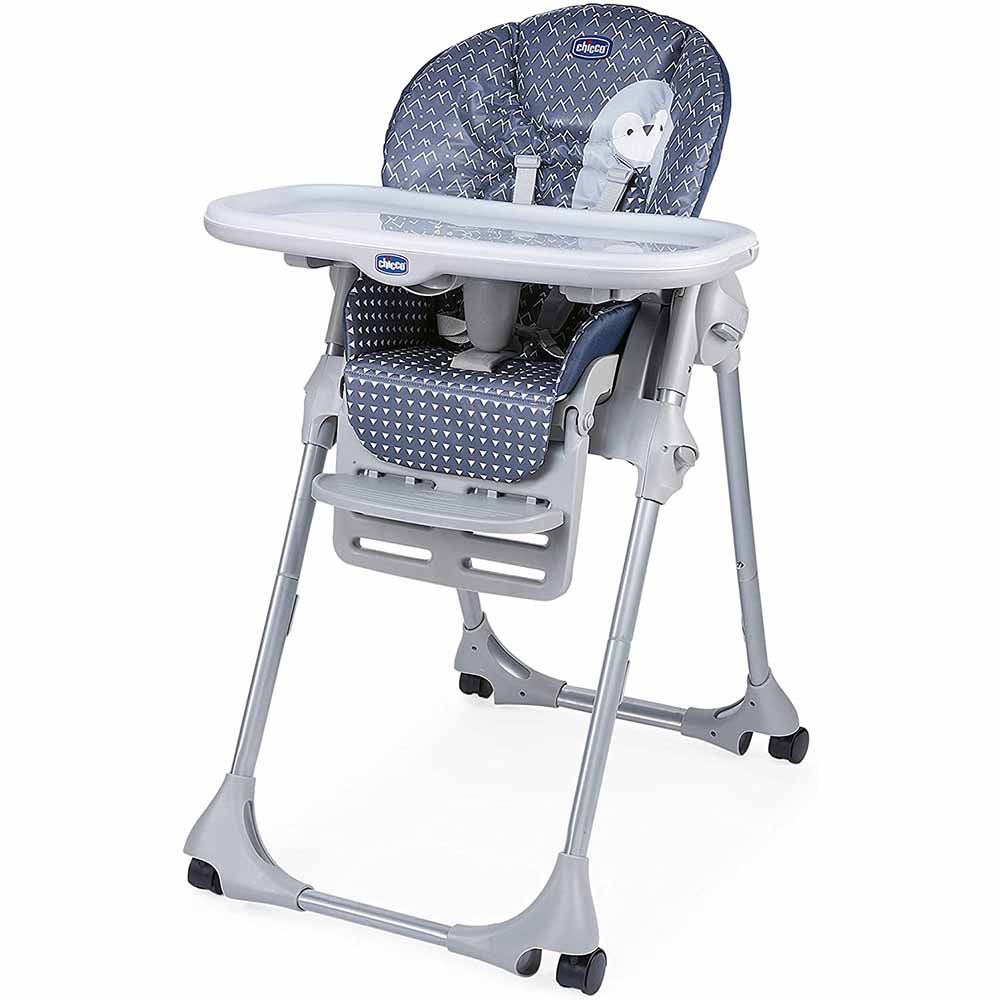 Chaise haute Chicco Polly Magic Relax Graphite - Baby-Center