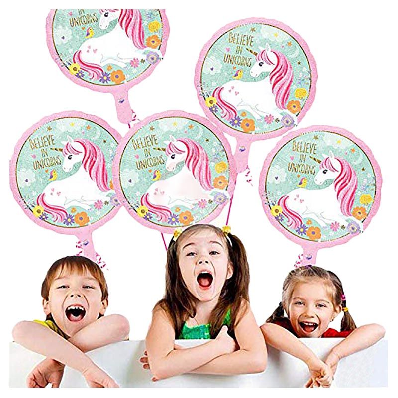 Party Propz Unicorn Theme Birthday Decorations Items Combo Kit