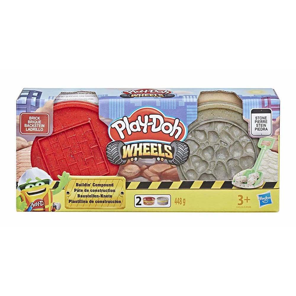 Play doh hot sale wheels construction