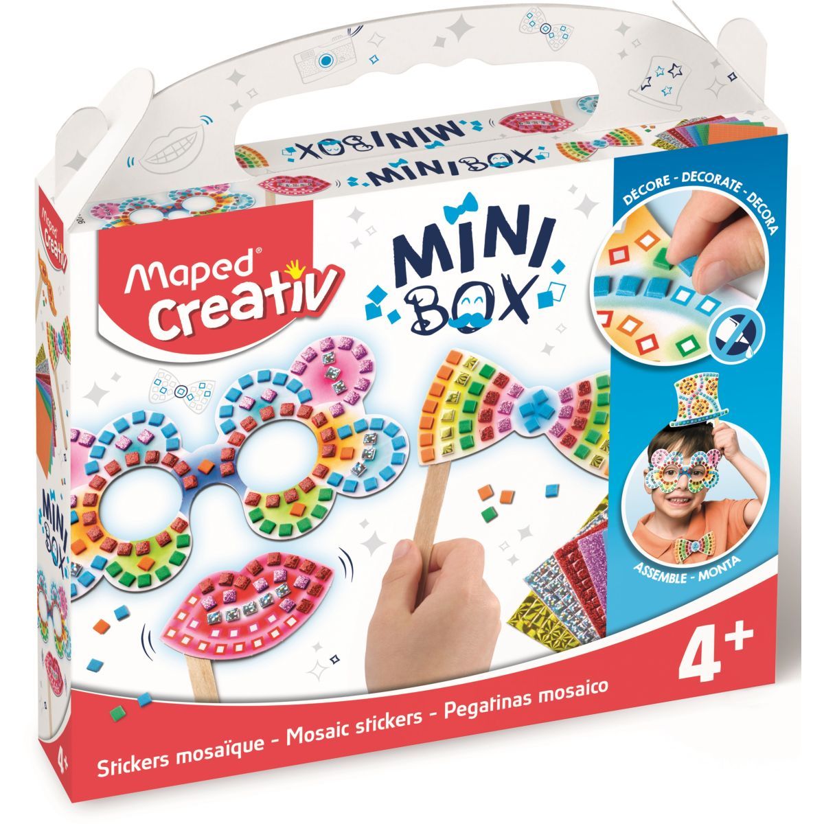 Mini Box Maped Creativ Acuario para Colorear