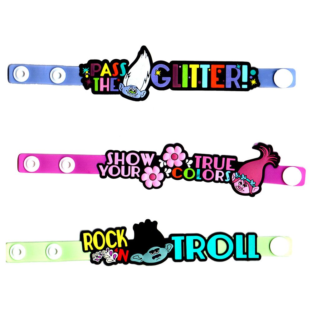 DreamWorks Trolls Band Together Bracelet Set - 5 Pack