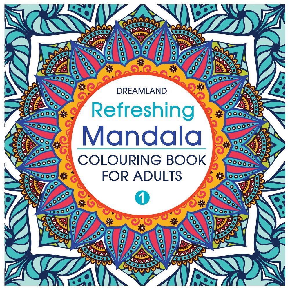 Refreshing Mandala Colouring Book - 1