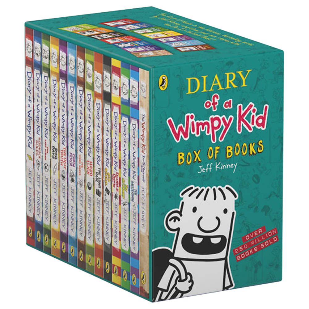 Diary of a Wimpy Kid Box of Books (1–12)