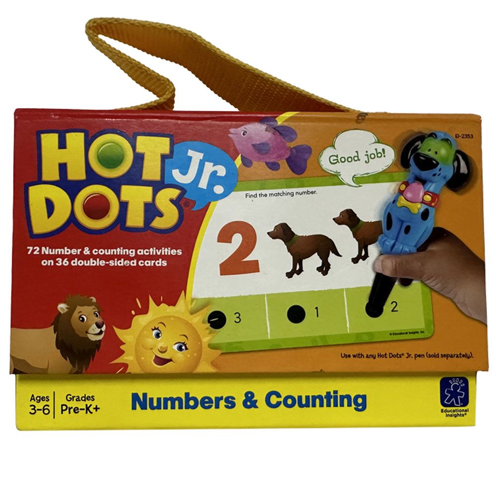 Educational Insights Hot Dots Jr Card Set, Beginning Phonics - 36 pack