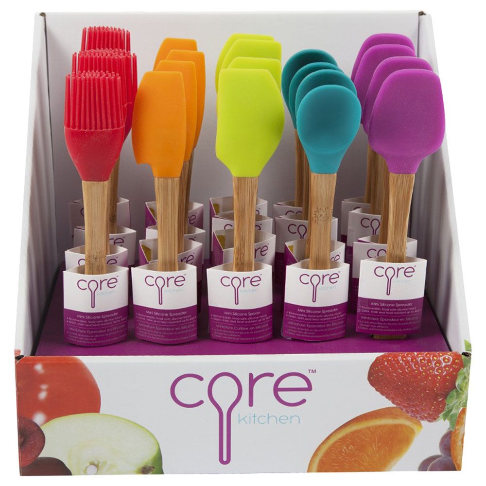 Core Kitchen Assorted Silicone Mini Utensil Set