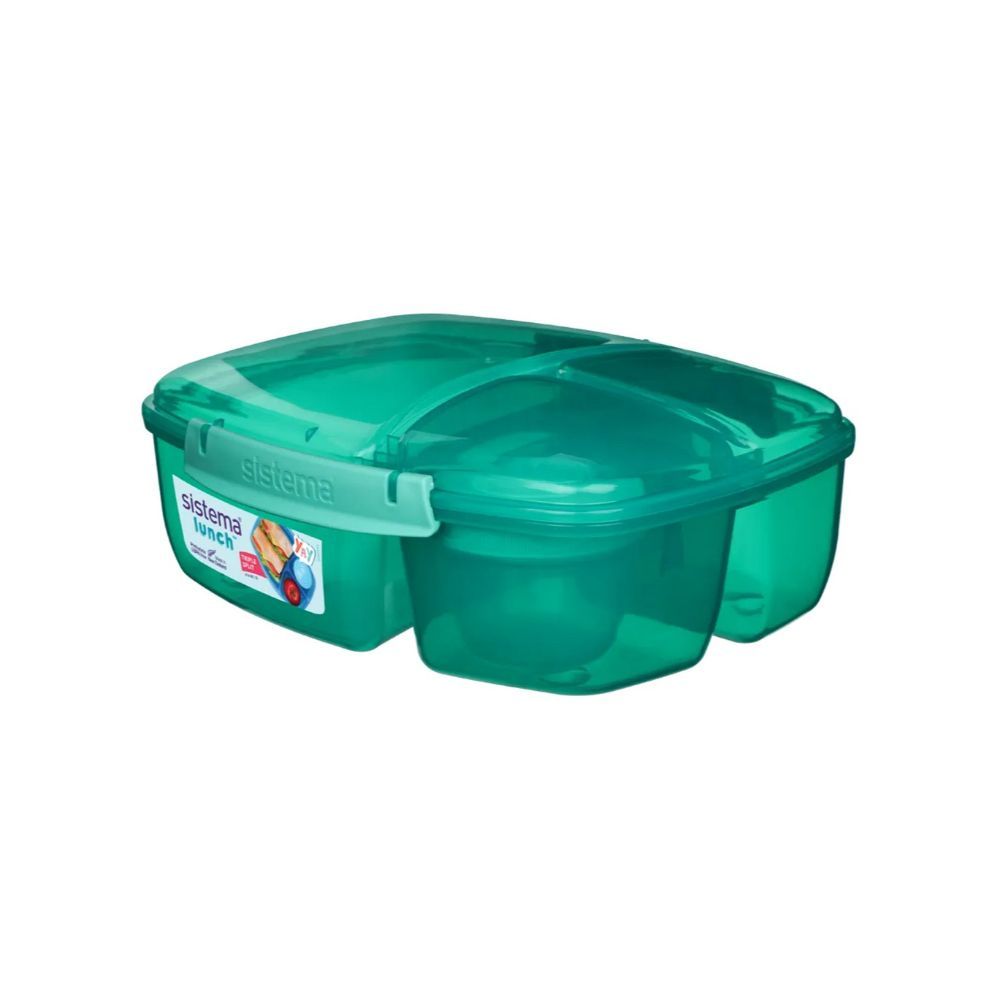 Sistema sistema 11.8 ounce small split storage container (colors may vary)