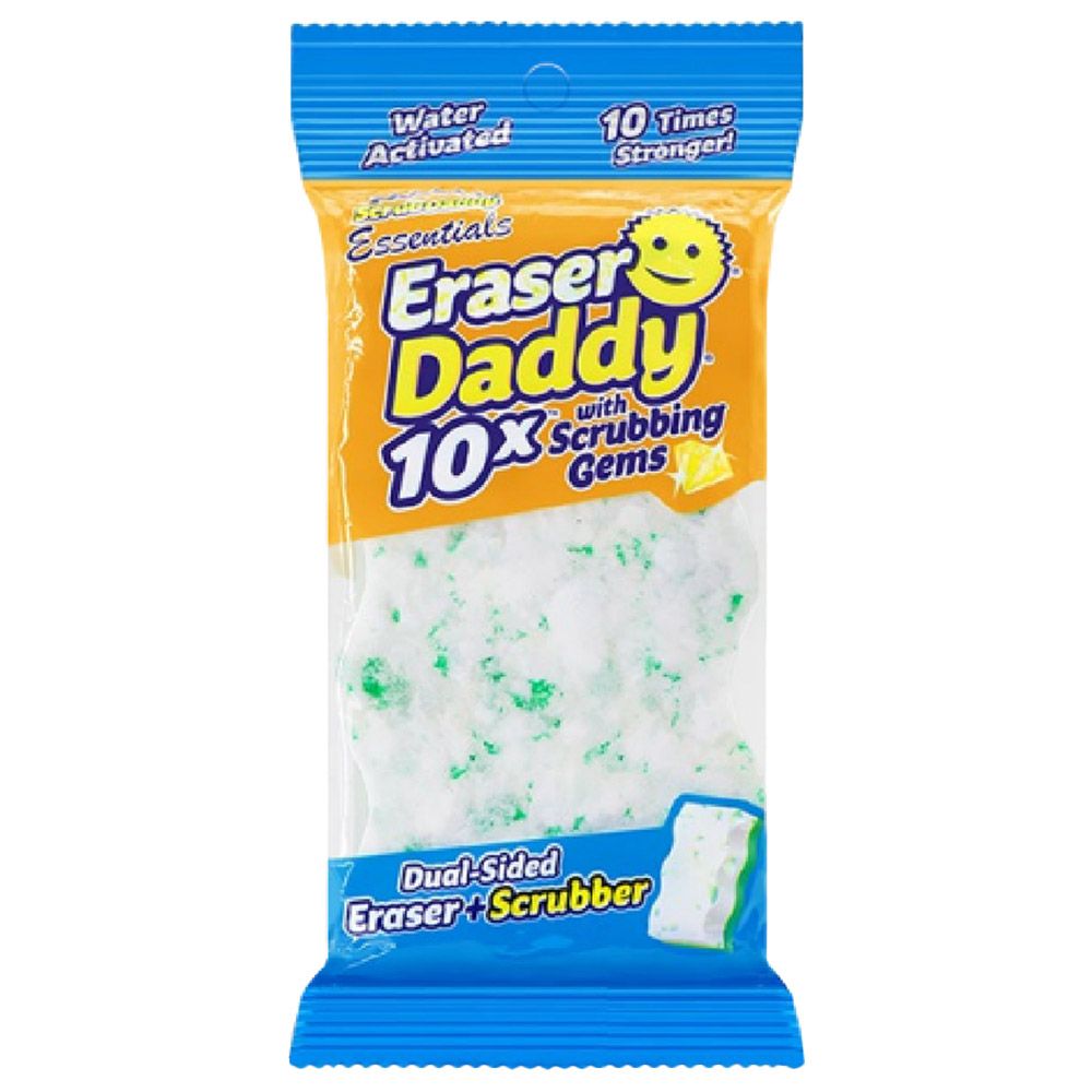 Scrub Daddy Eraser Daddy 10x with Scrubbing Gems (PACK OF 2) -New