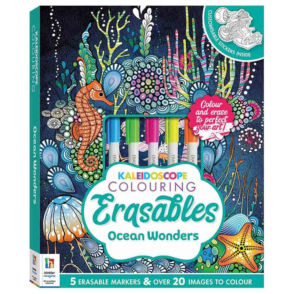 Kaleidoscope Colouring Totally Tropical Marker Kit - Kits - Adult Colouring  - Adults - Hinkler