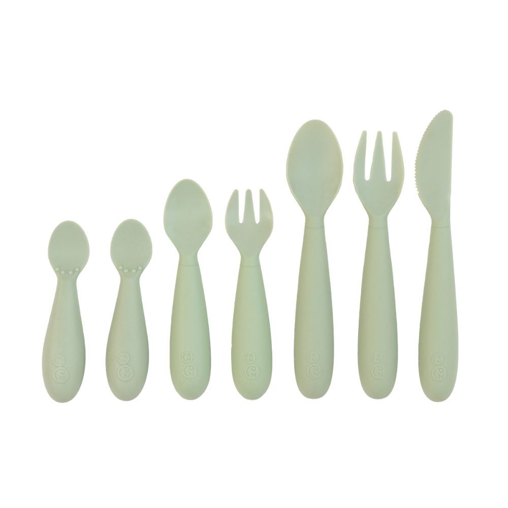 ezpz - Tiny Spoon (2-Pack) Sage