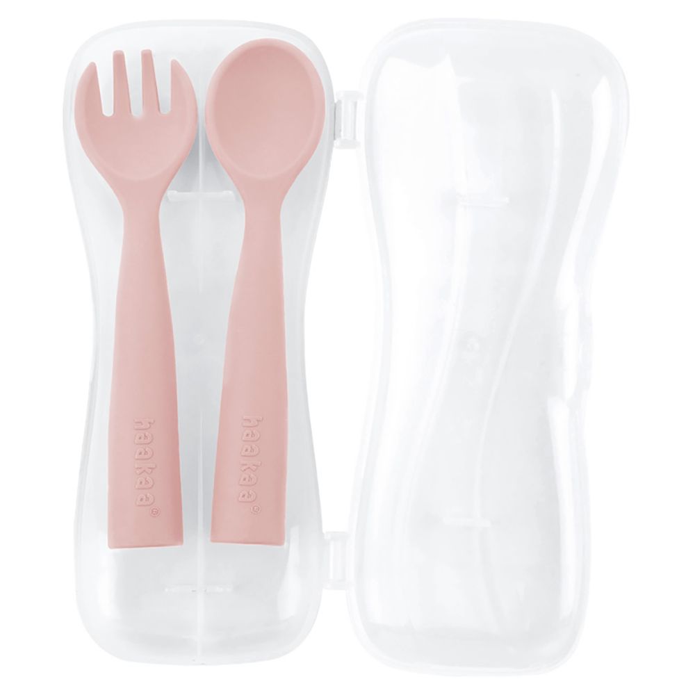 Haakaa Bendy Silicone Cutlery Set